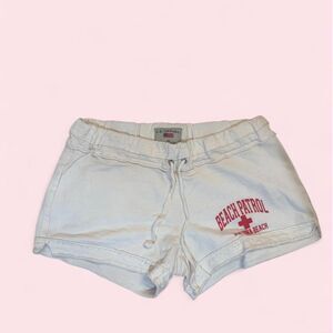 Unbranded Women's White and Cream Shorts